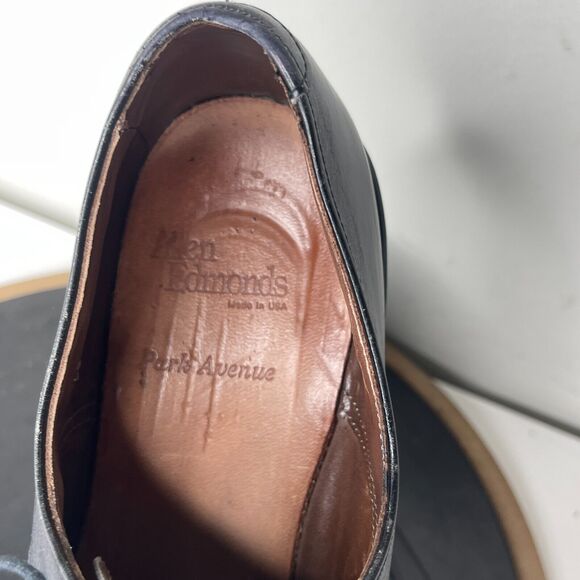 Allen‎ Edmonds Dress Shoes Men’s Size 12 Park Avenue Cap Toe Black Oxford main image 12